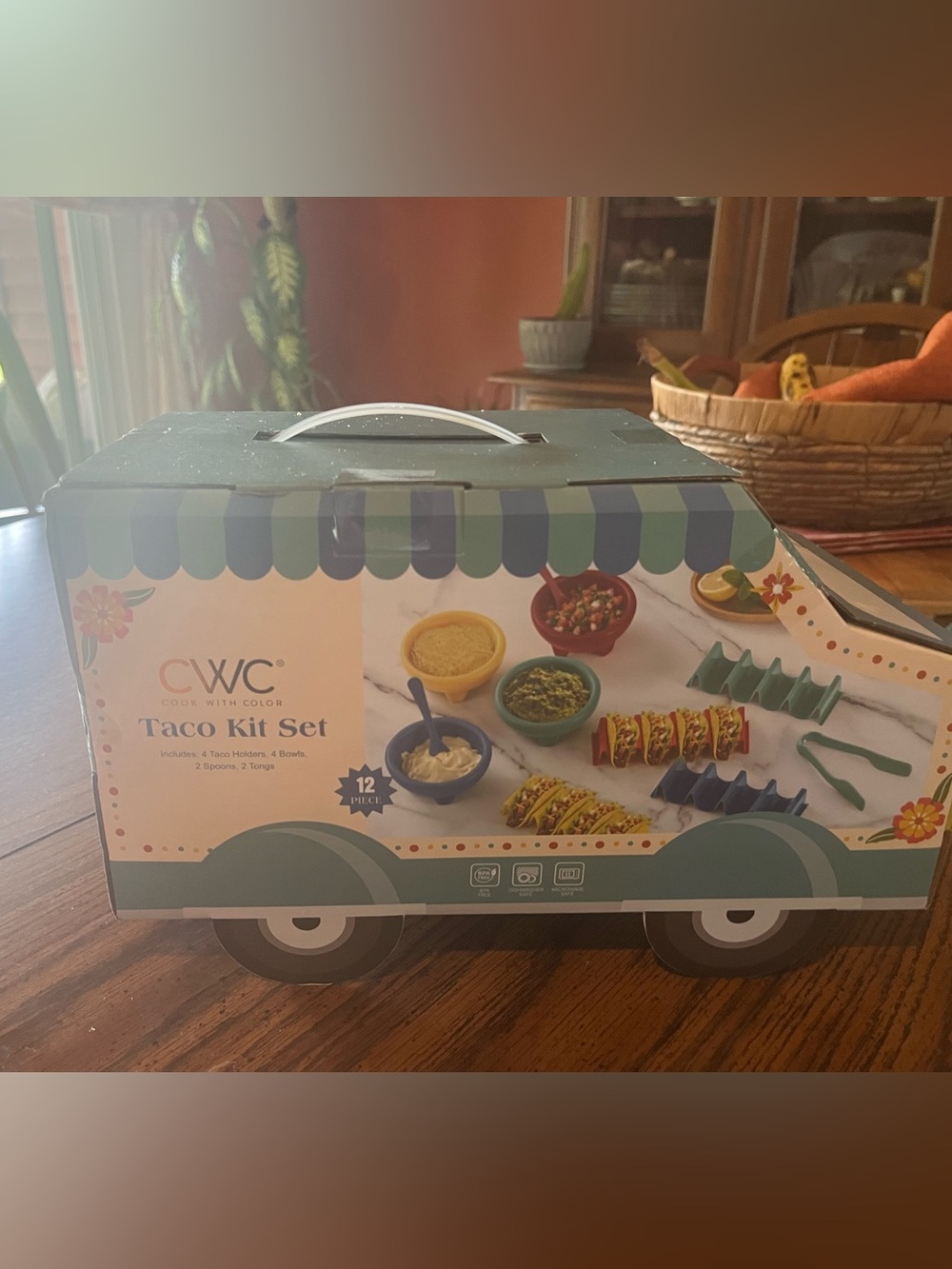 CWC Taco Kit Set - Multicolor Play Taco Set